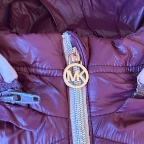 Michael Kors Girls Puffer Jacket Size 8 | Removable Hood - Picture 3 of 5